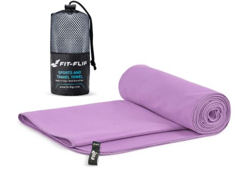 Fit-Flip Mikrofaser Handtuch Flieder