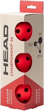 HEAD Championship 26 3B (Indoor) Pickleball Bälle Payton