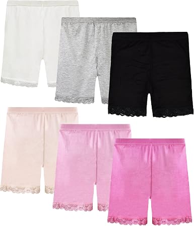Mädchen Radlerhosen 6er Pack Ava