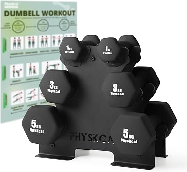 PhysKcal Neopren Kurzhantel Set Kyson
