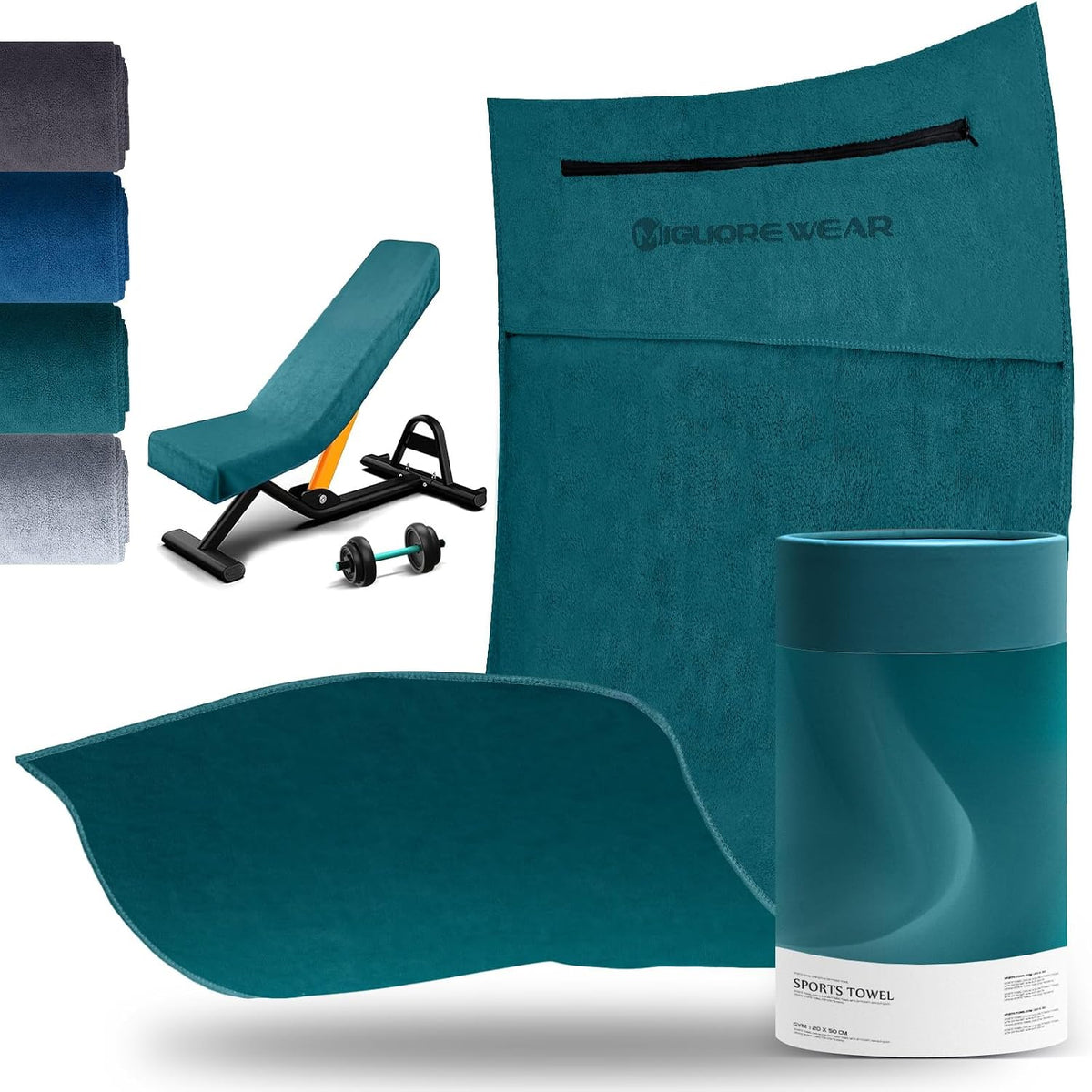 Migliore Wear Fitness Handtuch Hayes