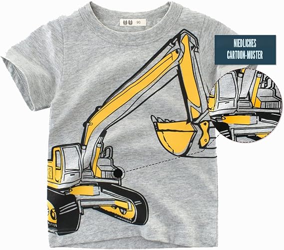 Knaben T-Shirt Baumwolle Samuel