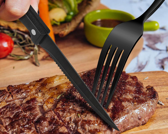 Besteckset Edelstahl 36 Teilig