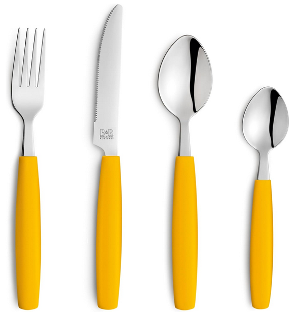 Besteckset Edelstahl 16 Teilig von B&R