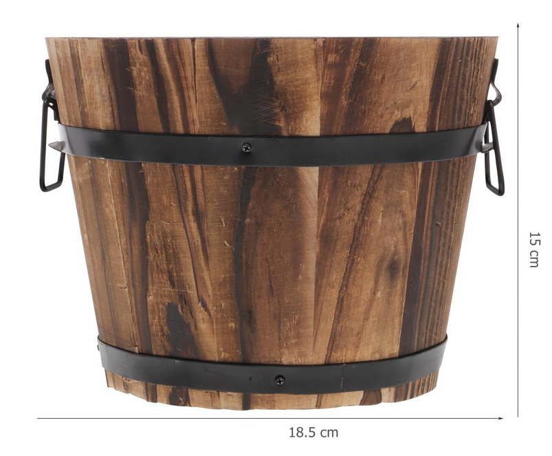 Pflanzenkübel Rustico, 2er Set