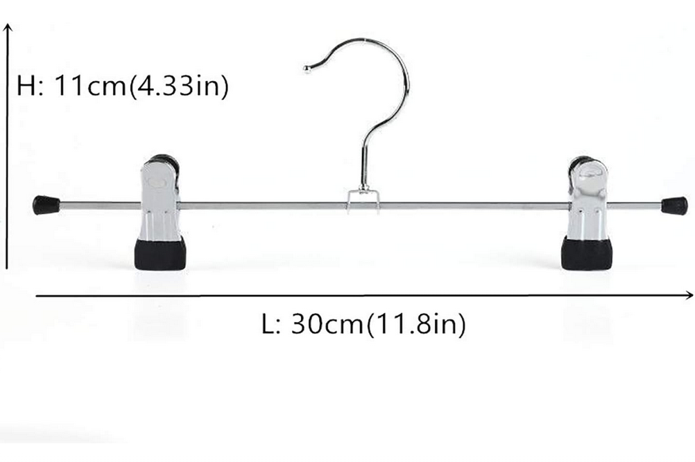 Kleiderbügel aus Metall 12er Set