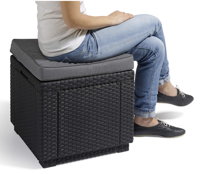 Stauraum und Hocker Cube