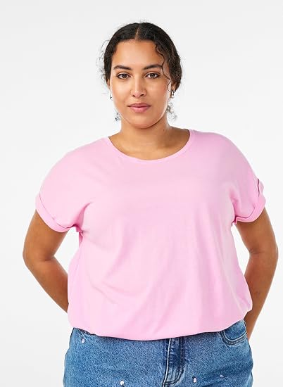 Große Größen T-Shirts 2er-Pack Damen Daisy
