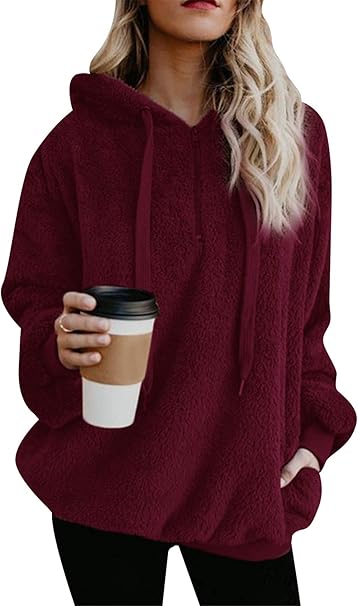 Winterpullover Damen Hoodie Cynthia