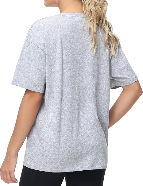 Basic Baumwolle T-Shirt Damen Dakota