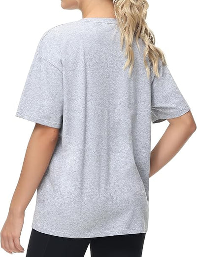 Basic Baumwolle T-Shirt Damen Dakota