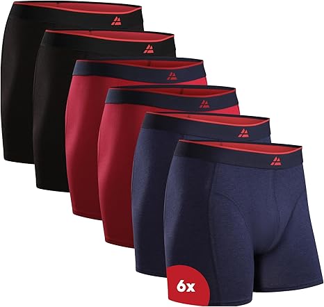 Danish Endurance Bambus Boxershorts Herren 6er Pack Beau