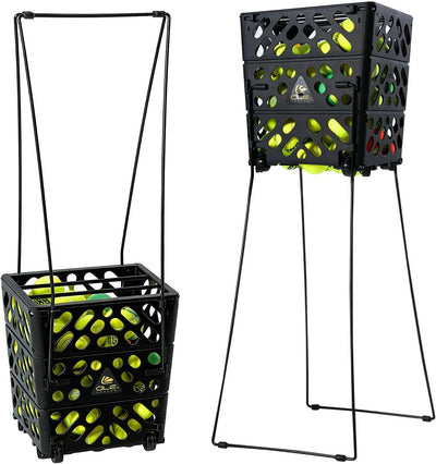 Tennisball Hopper mit Rollen 60-Ball Rollkorb Winslow