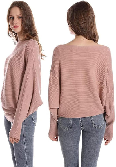 Batwing Pullover Celeste