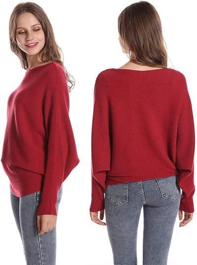 Batwing Pullover Clementine