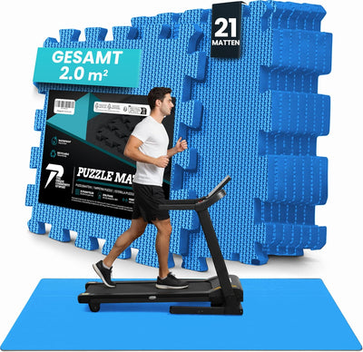 Bodenschutzmatte Fitness【Set mit 21 Matten】Bryn