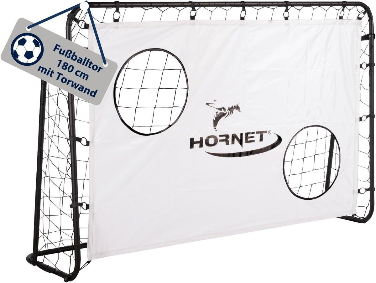 HUDORA Fußballtor Hornet 180 mit Torwand