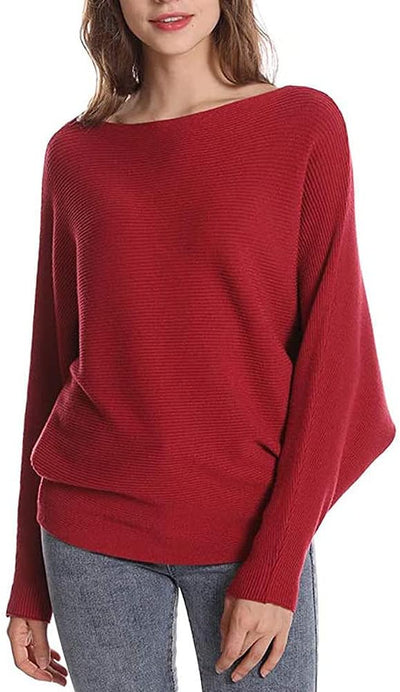 Batwing Pullover Clementine