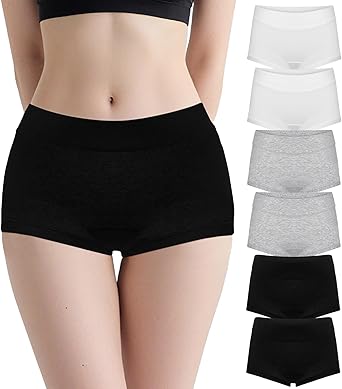 Unterhosen Mädchen Boxershorts 6er Pack Harper