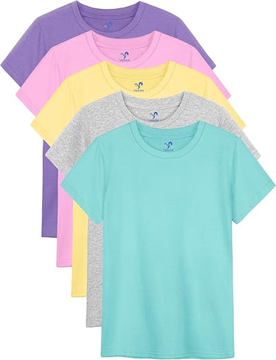 5er Pack T-Shirts Mädchen Johanna