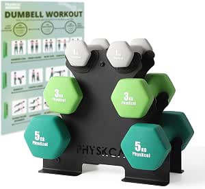 PhysKcal Neopren Kurzhantel Set Knox