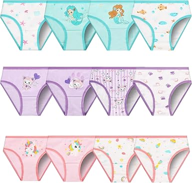 Unterhosen Mädchen 12er Pack Hazel