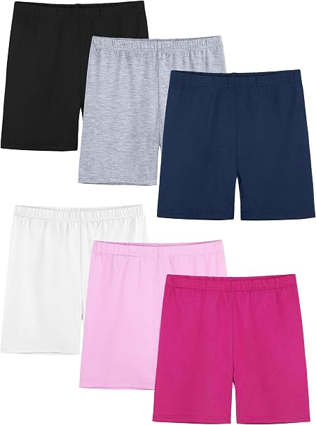 Mädchen Radlerhosen 6er Pack Mia