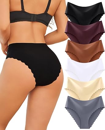 6er Pack Unterhosen Damen Demi