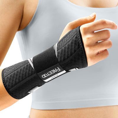 FREETOO Handgelenk Bandagen mit Handgelenkschiene Rechte Hand Sam