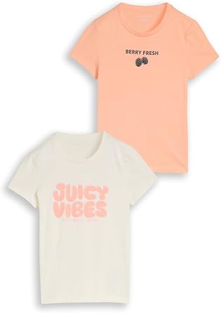 TOM TAILOR Mädchen T-Shirt 2er Pack Wilhelmina