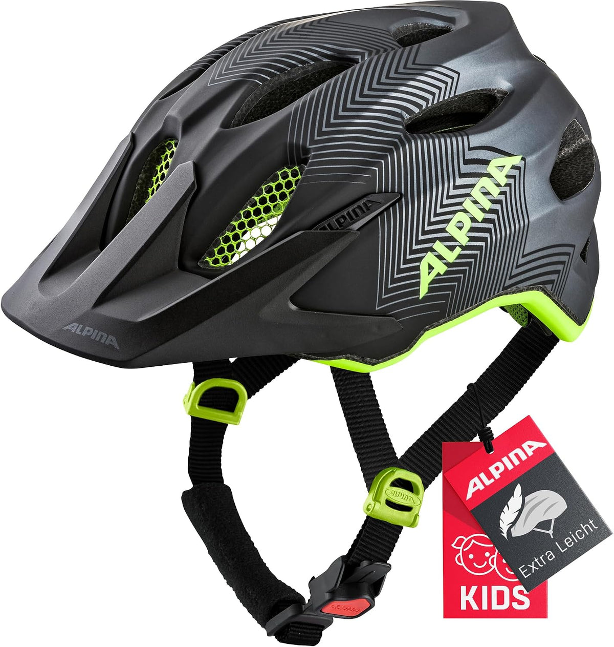 ALPINA Carapax JR. Flash - Fahrradhelm Für Kinder Pure
