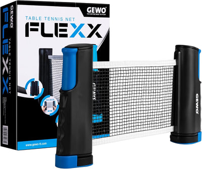 GEWO Table Tennis Net FleXX - Tischtennisnetz für Jeden Tisch Cassian