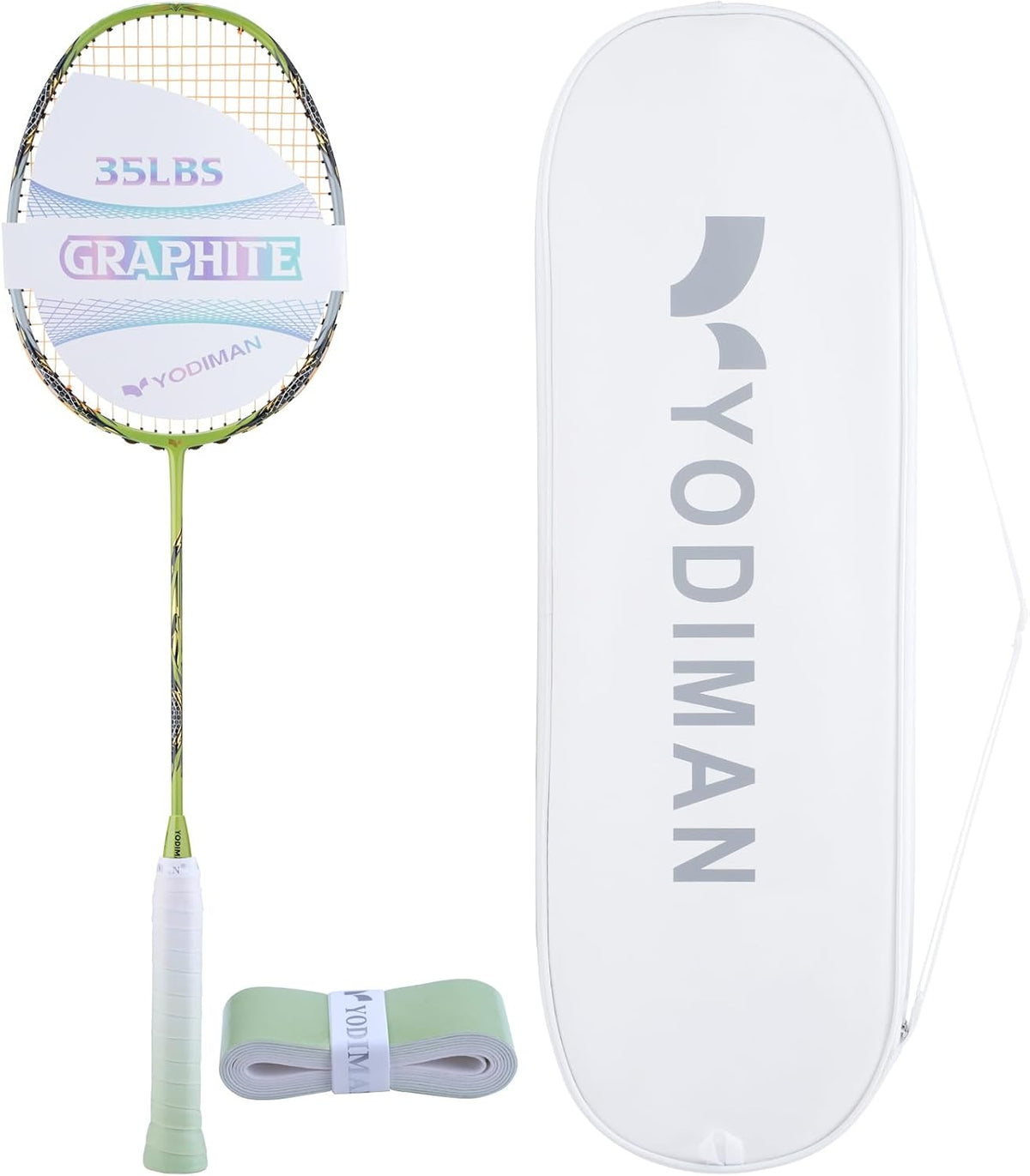 Yodiman Pro Badmintonschläger Ultraleicht Fichte