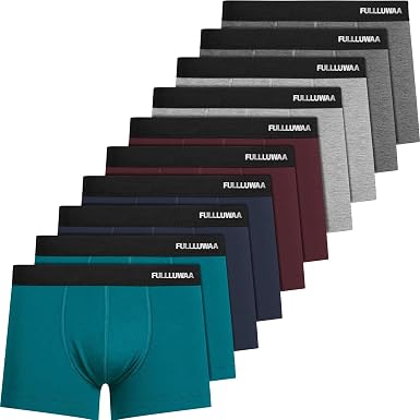 Fullluwaa Boxershorts Herren 10er Pack Brian