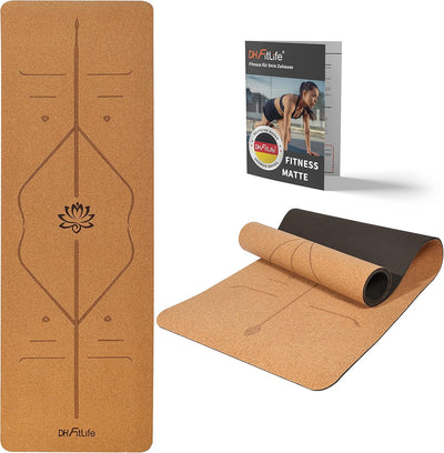 DH FitLife Yogamatte Kork Yuma
