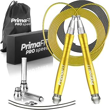 PrimaFIT Springseil Erwachsene Fitness Solomon