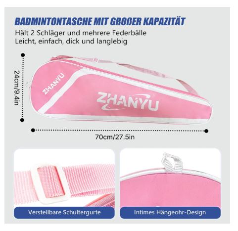 ZHANYU Badminton Tasche Blaise