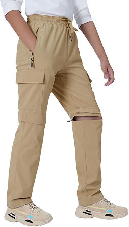 2-in-1 Zip Off Outdoorhose Trekkinghose Mädchen Wanderhosen Coco