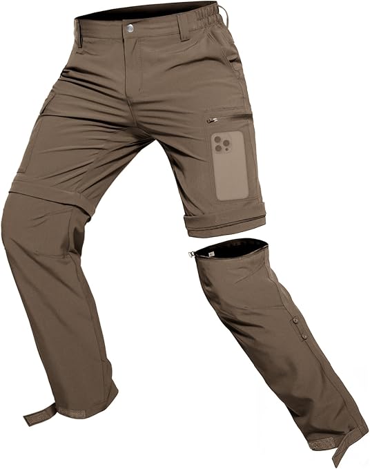 Herren Zip Off Wanderhose 3-in-1 Trekkinghose Erwin