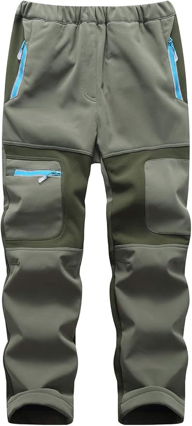 Knaben Softshellhose Wanderhosen Asher