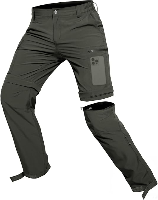 Herren Zip Off Wanderhose 3-in-1 Trekkinghose Levi
