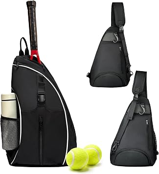 SSZYace Padel Schlägertasche Einzel Padel Tasche mit Reflektionsstreifen Adonai