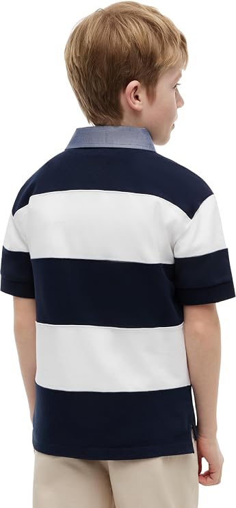 Tommy Hilfiger Jungen Contrast Collar Rugby Polo Joseph
