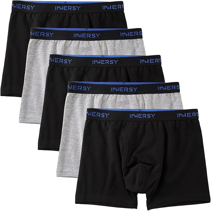 INNERSY Unterhosen Jungen 5er-Pack Johnson