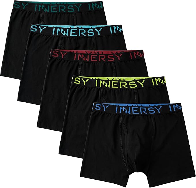 INNERSY Unterhosen Jungen 5er-Pack Atlas
