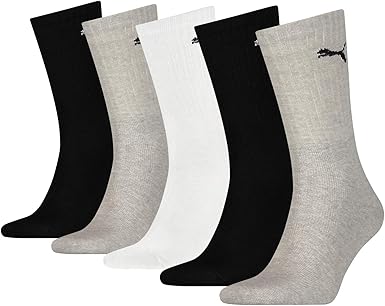 PUMA Unisex Crew Socken (5er Pack) Benjamin