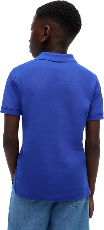 Tommy Hilfiger Jungen Contrast Collar Rugby Polo Matthew