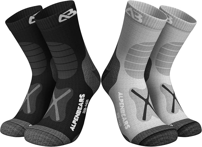 Wandersocken aus Merino Wolle 2 Paar Frederick