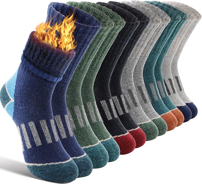 EBMORE Knaben Wandersocken 6Paar Noah