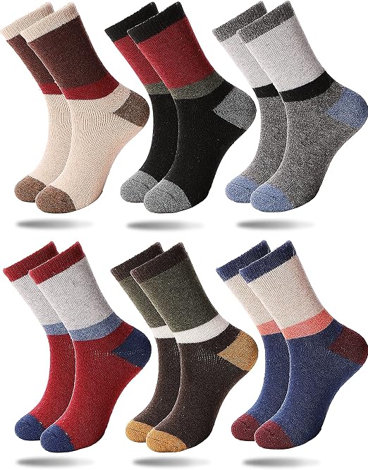 Merino Knaben Wandersocken 6 Paar Liam